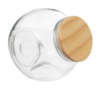 Bocal verre à bonbons couvercle bois 2,1L - 5 five simply smart