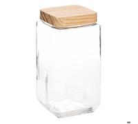 5five - bocal verre carré couvercle pin pin 2l