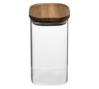 Bocal verre couvercle acacia ""Hermet"" 1,6L - 5 five simply smart