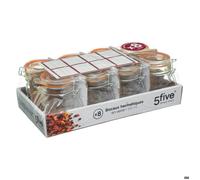 Bocal verre hermétique x8 150ML - 5 five simply smart