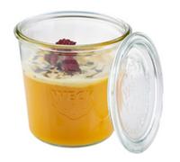 Bocal Weck avec couvercle, 370 ml, set de 3