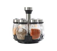 Bocaux à épices, réservoir de sel et de poivre, bouteille d'assaisonnement, conteneur de stockage d'épices pour Barbecue, support à condiments, pots à épices, organisateur de cuisine