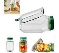 Bocaux à salade - Salad Pod vertical - Bol intégré - Étui à sauce anti-fuite - Compartiments séparés