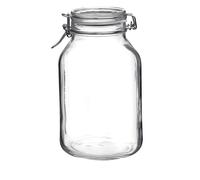 Bocaux de Conservation Bormioli #203444#, avec Fermeture par étrier, Original Fido, 3 l