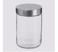 Bocaux de rangement 1.2 Litre en verre et inox couvercle hermétique Atmosphera - -