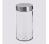 Bocaux de rangement 1.7 Litre en verre et inox couvercle hermétique Atmosphera - -