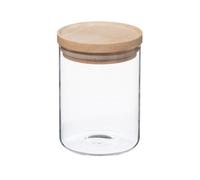 univers decor - Bocaux de conservation en verre et bois couvercle hermétique Atmosphera (Bocaux de conservation couvercle hermétique, 0.6 Litre : 9.7 x 14 cm)