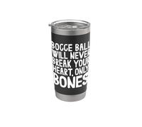 Bocce Will Never Break Your Heart Jack Bocci Game Bocce Gobelet isotherme en acier inoxydable double paroi