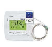 Thermostat d'ambiance numérique EOB avec sonde d'ambiance et sonde de sol