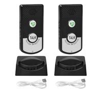 Boddceto Interphone sans avec Moniteur Vocal et Rappel, Interphone Bidirectionnel Intelligent Adapté à, à L'Hôpital, à L'Hôtel