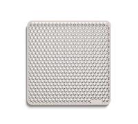 BODO® Tapis de Lavabo - Rectangulaire - Beige - 37 x 37 cm - Pour lavabo de 40 x 40 cm (Beige, 37x37cm)