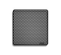 Bodo® Tapis d'évier - Carré - Noir - 37 x 37 cm - Pour évier de 40 x 40 cm (Noir, 37x37cm)