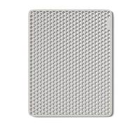 Bodo® Tapis d'évier - Rectangulaire - Beige - 36 x 46 cm - Pour évier de 40 x 50 cm (Beige, 36x46 cm)