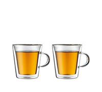 Bodum - 10325-10 - Canteen - Set 2 Verres Double Paroi avec Anse - 20 Cl
