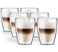 Bodum - 10485-10-12 - PILATUS Set 6 Verres Double paroi - 0.35 L