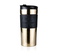 Bodum 11068-17S Mug de Voyage, Acier Inoxydable, Or, 9 cm, 9 x 8 x 18,5 cm11068-17S