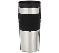 Bodum - 11093-01 - Travel Mug - Mug de Voyage isotherme - Double Paroi Inox - Couvercle à vis - 0.35 L - Noir