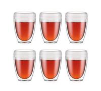 Bodum - 11849-10SA-12 - PAVINA OUTDOOR - Set 6 gobelets double paroi plastique, SAN - 0.35 l