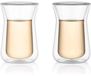 Bodum 12082-10 MELIOR Set 2 verres à thé, double paroi, 0.1 l
