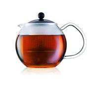 assam théiere piston filtre plastique 1,5l noir