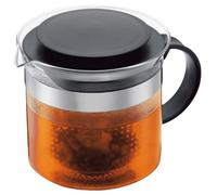 Bodum - 1880-01 - Bistro Nouveau - Théière à Piston - Filtre en Acrylique - 1, 5 L, Noir