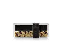 Bodum BISTRO K12017-451STR-Y21 Lunch box Compartimentée en TRITAN, avec Set de 4 Couverts