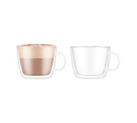 Bodum BISTRO - Lot de 2 tasses à café latte à double paroi - 450 ml