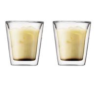 BODUM Canteen - Ensemble de 2 Verres - Double Paroi - 0,2 l - Transparent