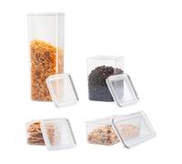 Bodum Canteen Lot de 12 boîtes de conservation transparentes avec couvercle