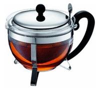 Bodum - 1921-16-6 - Chambord - Théière - Tamis en Inox - 1,3 L, Brillant.