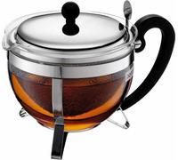 Théière En Verre Et Filtre Inox 1,3 L Bodum Chambord
