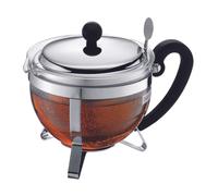 BODUM CHAMBORD théière avec passoire 1L gris