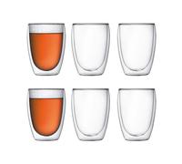 Bodum Lot 6 verres Pavina double paroi 0.35 L