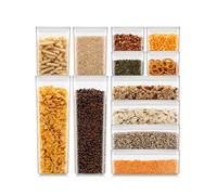 Bodum Canteen Lot De 12 Boîtes De Conservation Transparentes Avec Couvercle