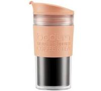 BODUM Mug de voyage 35 cl 11103-838B Beige Rosé double paroi Beige rosé avec accents argent métallique