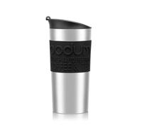 BODUM Mug de voyage isotherme 350 ml - Argent et noir