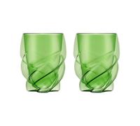 Bodum PAVINA PARIS Lot de 2 verres à double paroi vert transparent - 2 x 270 ml