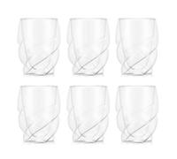 Bodum Pavina Paris Lot De 6 Verres À Double Paroi Blanc Transparent - 270 Ml