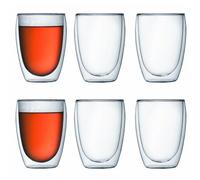 Bodum Lot 6 verres Pavina double paroi 0.35 L