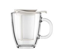 Bodum Tasse à thé Yo-Yo avec filtre blanc