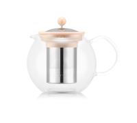 Bodum théière à piston 1l beige rosé