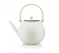 Théière - BODUM - Douro - En porcelaine - Filtre en acier inoxydable - 1,5 l