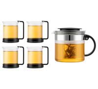 BODUM Théière BISTRO ou Cafetière BISTRO (Théière et verre)