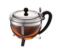 Bodum Théière Chambord en verre avec filtre inox 1,3 L