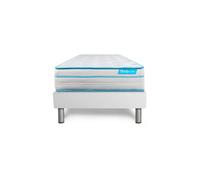Ensemble BODYZONE+ 90x190 Ressorts ensaches, visco 5 zones Ultra epaisseur