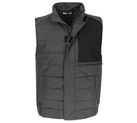 Bodywarmer De Travail Matelassé - Homme - Hk220 - Gris Anthracite