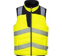 Portwest PW374 PW3 Gilet de sécurité doublé, réversible Yellow/Black Gr. XXXL