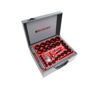 BOEHM JLB299PACC Jeu de fers à percer Ø 2-99mm y compris coupe-joint, support de frappe