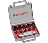 BOEHM JLB320CM Jeu de fers à percer 3-20mm avec support dans un coffret plastique