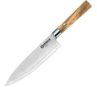 Böker Manufaktur Solingen 130439DAM couteau de chef en damas 15,7 cm marron